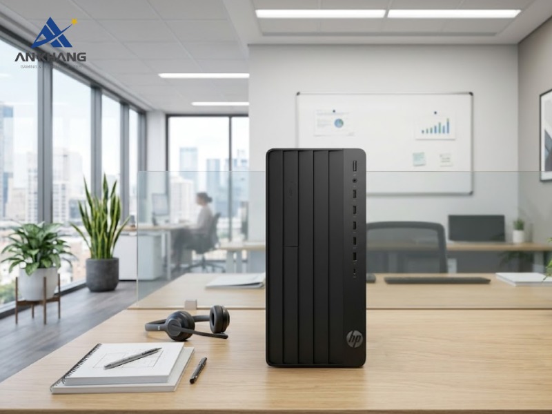 Máy tính để bàn HP Pro Tower 280 G9 C46A7AT với thiết kế tối giản, chắc chắn