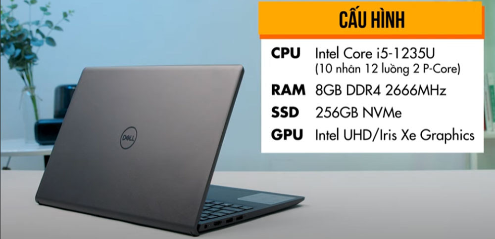 Laptop Dell Inspiron 3520 N5I5122W1 - Mạnh mẽ trong tầm giá