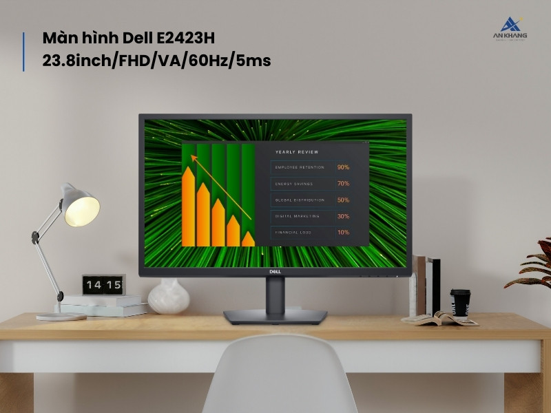 Màn hình Dell E2423H - Màn hình văn phòng chất lượng, giá tốt