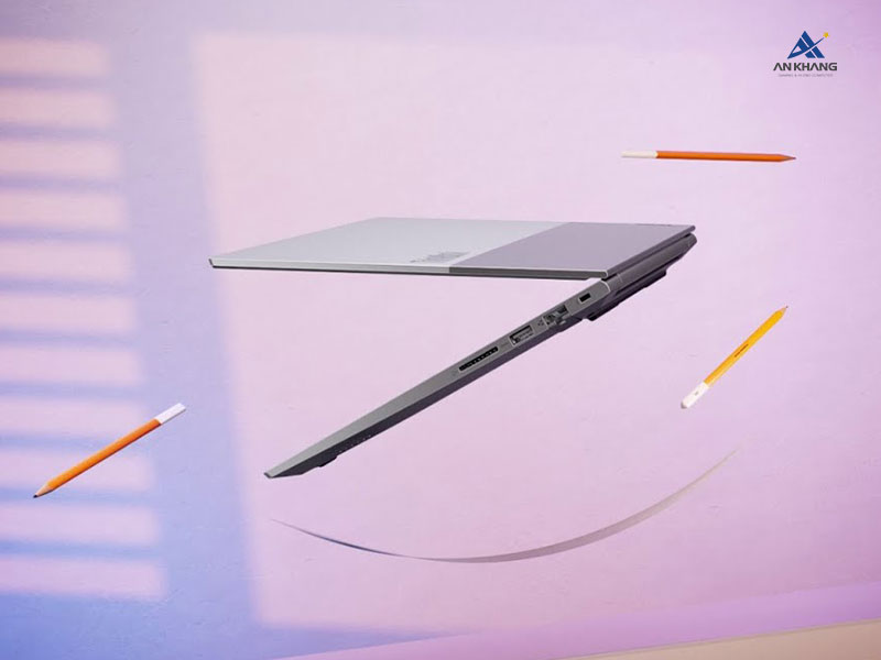 Laptop Lenovo ThinkBook 14 G8 IRL 21SG007MVA với vỏ nhôm bền bỉ, chắc chắn