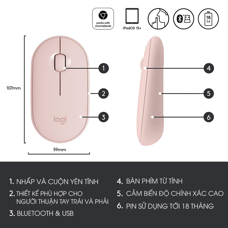 mouse-logitech-pebble-m350-pink-4