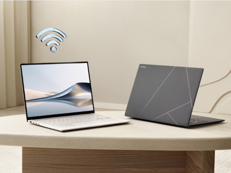 ASUS Zenbook S 14 OLED UX5406SA-PV140WS trang bị Wi-Fi 7 cực nhanh