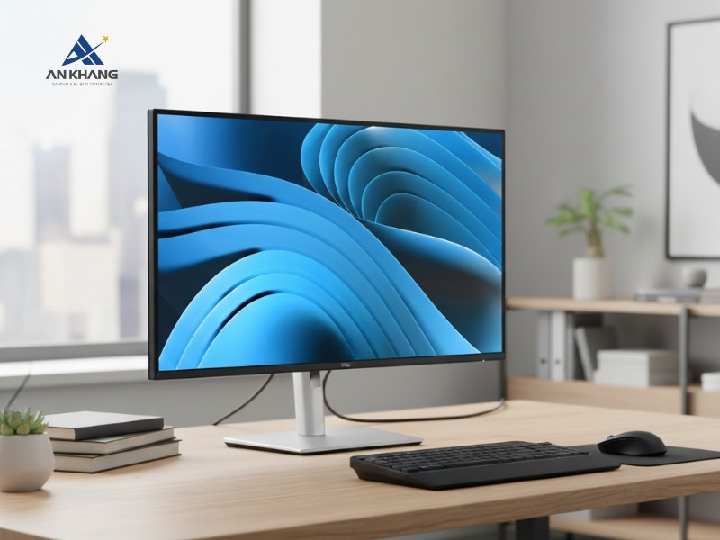 M&agrave;n h&igrave;nh Dell Pro 27 Plus P2725D trang bị hệ thống kết nối đầy đủ