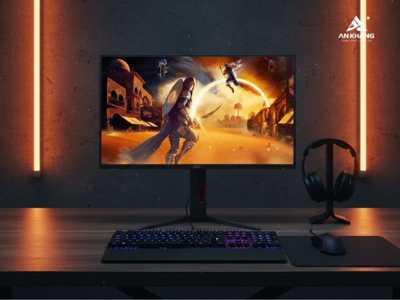 M&agrave;n h&igrave;nh Gaming AOC 25G4K nổi bật với tốc độ cực nhanh đi k&egrave;m với chất lượng hiển thị sắc n&eacute;t