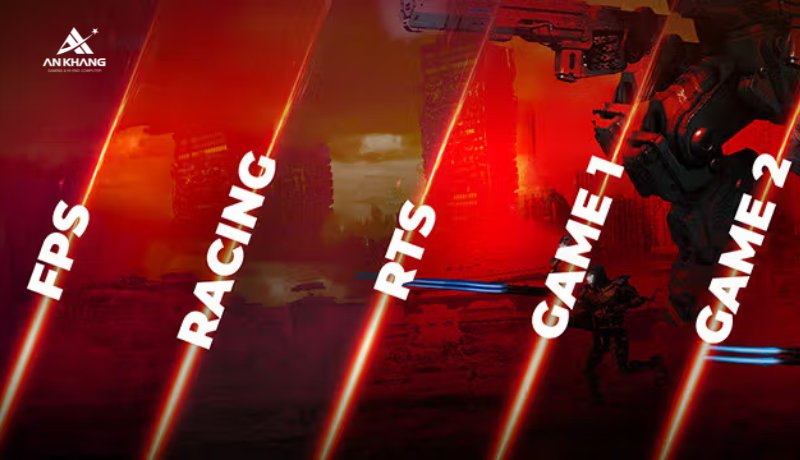 M&agrave;n h&igrave;nh Gaming AOC 25G4K với 6 chế độ game c&agrave;i đặt sẵn