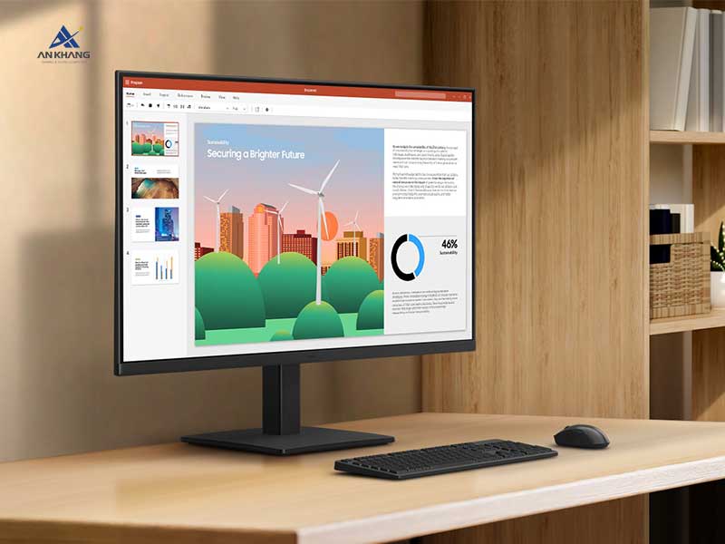 M&agrave;n h&igrave;nh LCD Samsung S3 S30GD LS24D300GAEXXV l&agrave; m&agrave;n h&igrave;nh phổ th&ocirc;ng gi&aacute; tốt cho nhu cầu văn ph&ograve;ng cơ bản