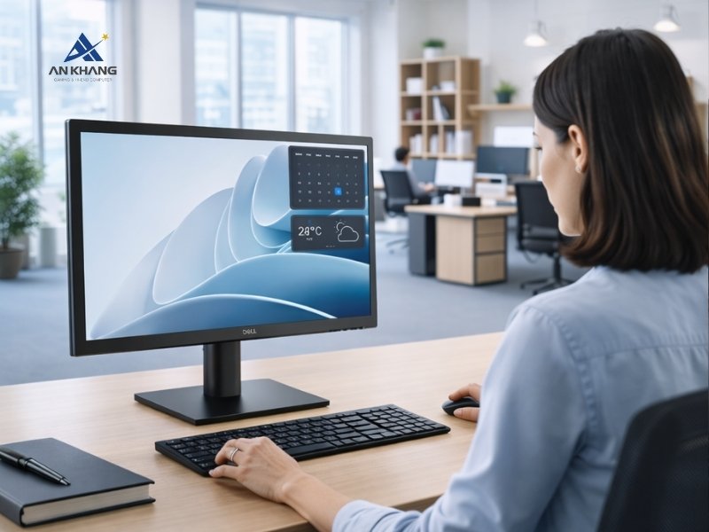 M&agrave;n h&igrave;nh Dell Pro 20 E2026H cho chất lượng hiển thị r&otilde; r&agrave;ng, m&agrave;u sắc trung thực