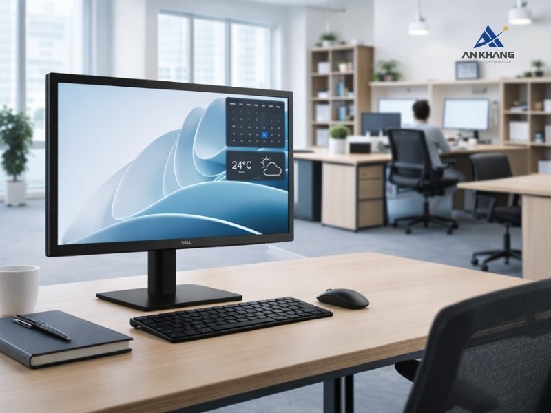 M&agrave;n h&igrave;nh Dell Pro 20 E2026H thiết kế nhỏ gọn, linh hoạt bố tr&iacute;
