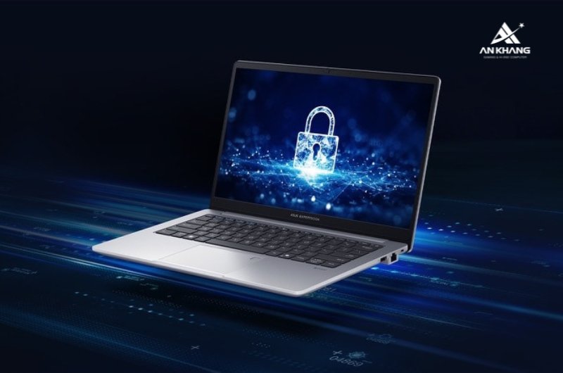 Laptop ASUS ExpertBook P1 P1403CVA-C3U08-50W trang bị bảo mật đa lớp vững chắc, an tâm sử dụng