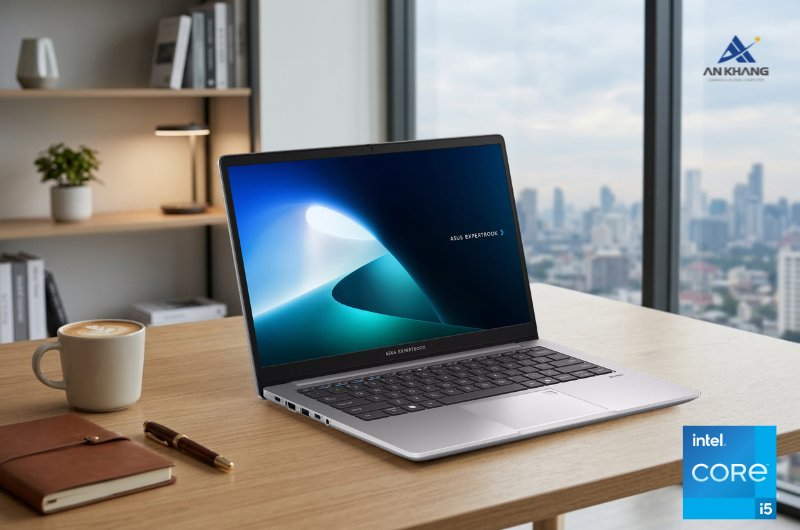Laptop ASUS ExpertBook P1 P1403CVA-i508-50W vận hành ổn định, nâng cấp linh hoạt