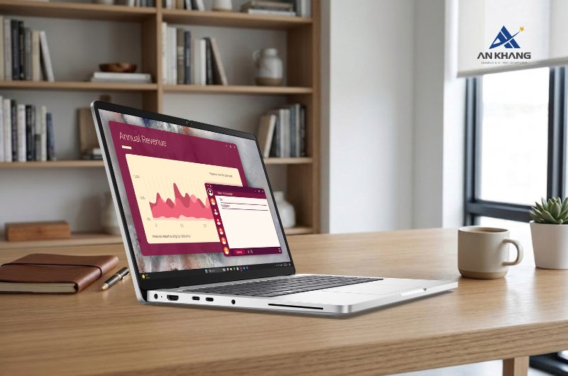 Laptop Dell Pro 14 PC14250 (Ultra 5 235U vPro/8GB/512GB/14.0 inch FHD+/Win 11 Pro) vận hành thông minh với kiến trúc 3 lớp thế hệ mới
