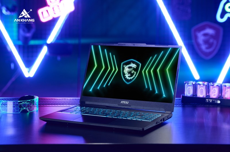 Laptop gaming MSI Cyborg 15 Black Edition A13VE-2410VN trang bị hệ thống tản nhiệt Cooler Boost hiện đại, duy trì hiệu năng ổn định