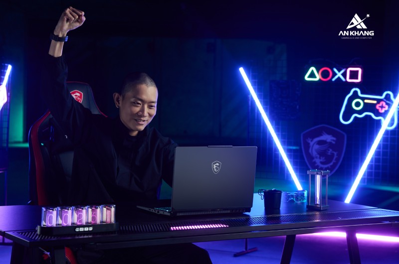 Laptop gaming MSI Cyborg 15 Black Edition A13VE-2410VN sở hữu kết nối toàn diện cho nhu cầu gaming, học tập và làm việc