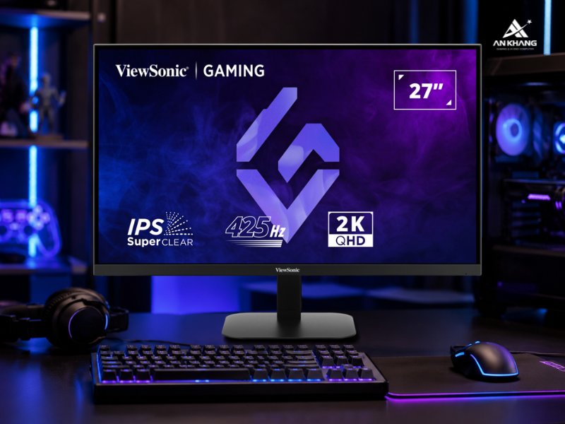 Màn hình gaming ViewSonic VX2757-2K-PRO-4 là màn hình 2K 425Hz cao cấp giúp nâng tầm trải nghiệm