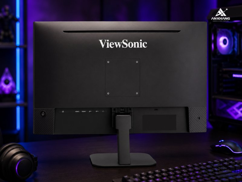 Màn hình gaming ViewSonic VX2757-2K-PRO-4 sở hữu kết nối hiện đại với 2 cổng HDMI và 2 cổng DisplayPort