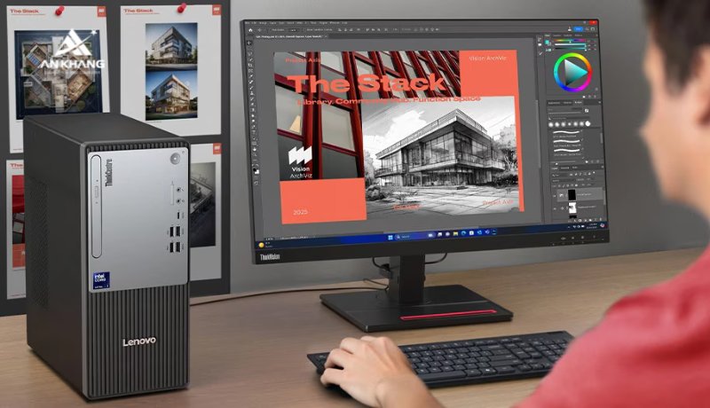 M&aacute;y t&iacute;nh để b&agrave;n Lenovo ThinkCentre neo 50t Gen 6 13BB0006VA sở hữu bộ nhớ v&agrave; lưu trữ rộng r&atilde;i, dễ d&agrave;ng n&acirc;ng cấp