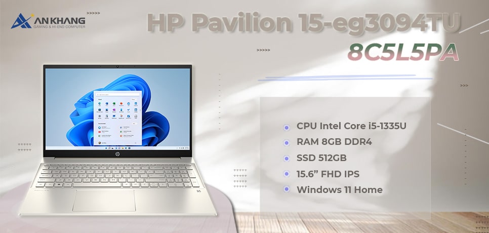 Laptop HP Pavilion 15-eg3094TU 8C5L5PA