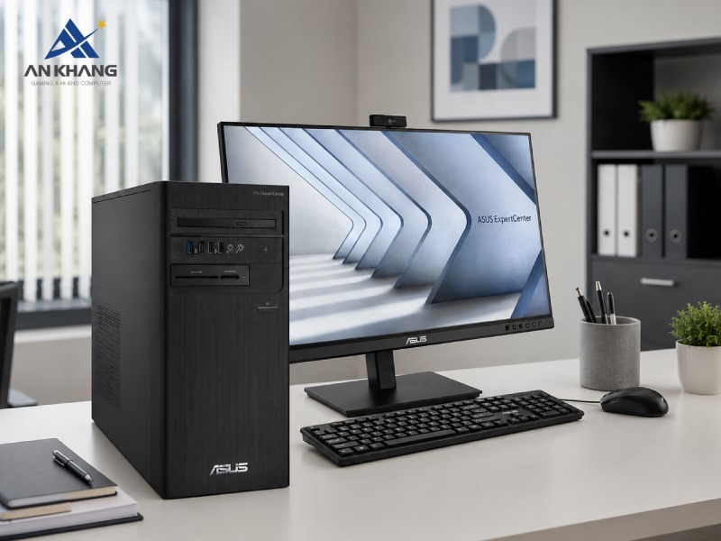 ASUS ExpertCenter D500TE-0G74000200 được trang bị bo mạch chủ chất lượng cao, vận hành ổn định