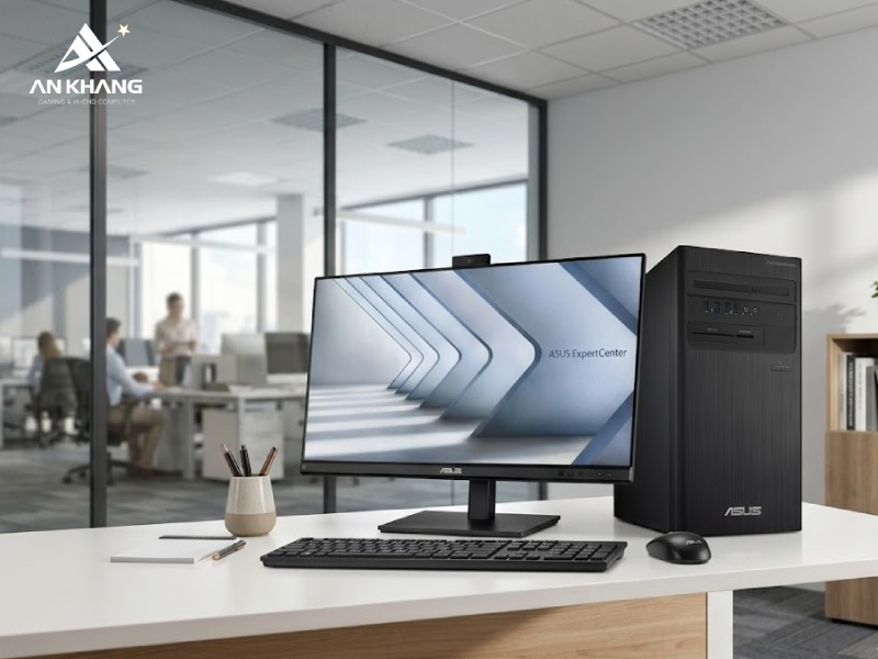 Hiệu năng của ASUS ExpertCenter D500TE-0G74000200 đáp ứng nhu cầu hàng ngày