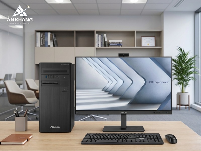Máy tính để bàn ASUS ExpertCenter D500TE-0G74000200 với khả năng mở rộng linh hoạt cho tương lai