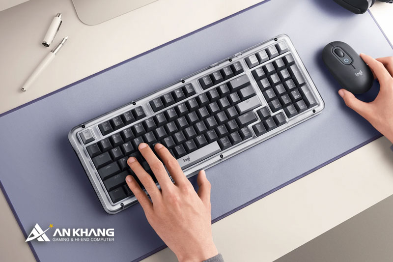 K98M còn có tùy chỉnh Action Keys qua Logi Options+ giúp cá nhân hóa phím chức năng, tự động hóa thao tác và tối ưu hóa workflow làm việc.