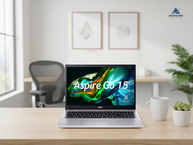 Laptop Acer Aspire Go 15 AG15-71P-58X1 NX.J4GSV.001 hiệu năng mạnh, bền bỉ, giá tốt