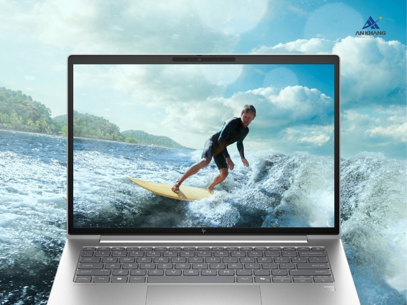 Laptop HP EliteBook 6 G1i 13 BQ9L8PT hiển thị sáng rõ, đẹp mắt