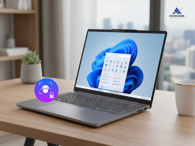 Laptop Lenovo IdeaPad Slim 3 14IRH10 83K0000BVN bảo mật vững chắc, an tâm sử dụng