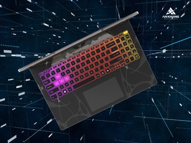 Laptop gaming MSI Cyborg 15 B13WEKG-676VN thiết kế cyberpunk b&aacute;n trong suốt đầy c&aacute; t&iacute;nh