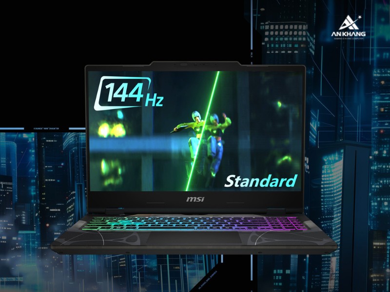 Laptop gaming MSI Cyborg 15 B13WEKG-676VN với m&agrave;n h&igrave;nh 144Hz mượt m&agrave; 