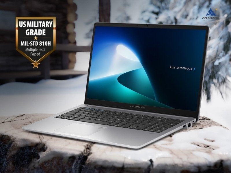 Laptop ASUS ExpertBook P1 P1503CVA-C5H08-50W thiết kế bền bỉ đạt chuẩn qu&acirc;n đội