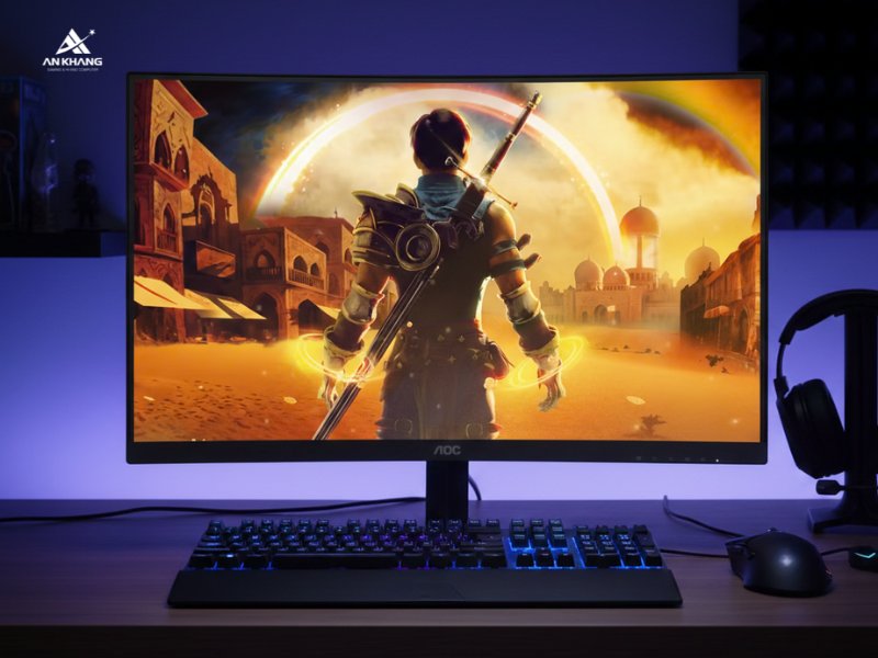 M&agrave;n h&igrave;nh cong gaming AOC C32G42ZE/74 - Trợ thủ đắc lực cho game thủ