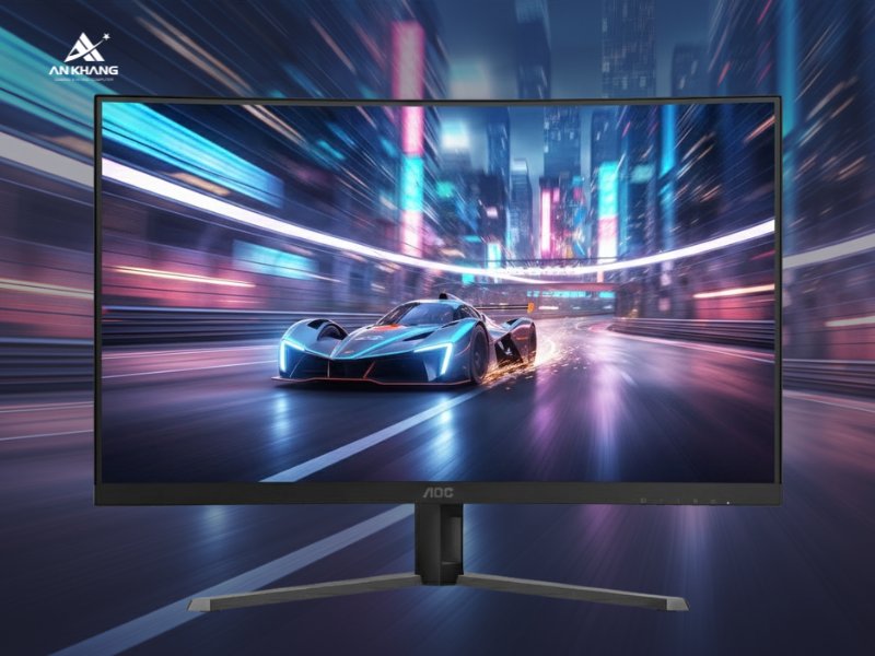 M&agrave;n h&igrave;nh cong gaming AOC C32G42ZE/74 với độ cong 1500R &ocirc;m trọn tầm mắt