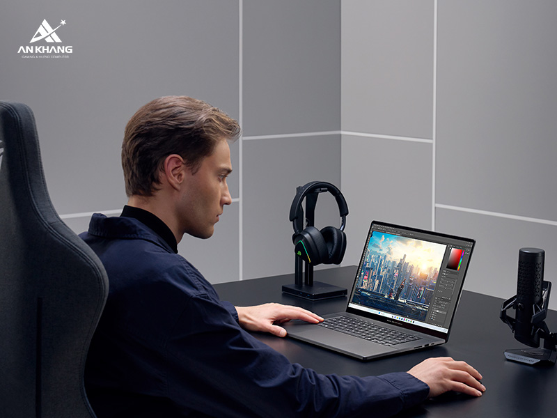 Laptop ASUS ROG Zephyrus G16 GU605CR-QR107W &ndash; Si&ecirc;u phẩm Gaming OLED 240Hz, RTX 5070Ti mạnh mẽ