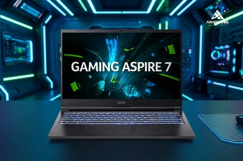 Laptop Acer Gaming Aspire 7 A715-59G-55MD NH.QX6SV.005 cấu h&igrave;nh mạnh, tản nhiệt &ecirc;m, dễ n&acirc;ng cấp