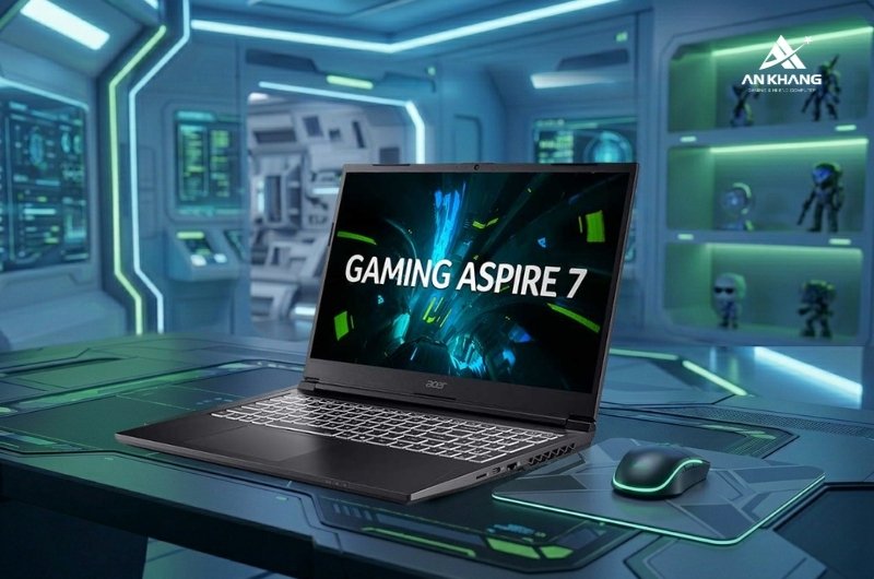 Laptop Acer Gaming Aspire 7 A715-59G-55MD NH.QX6SV.005 trang bị hệ thống kết nối đa dạng