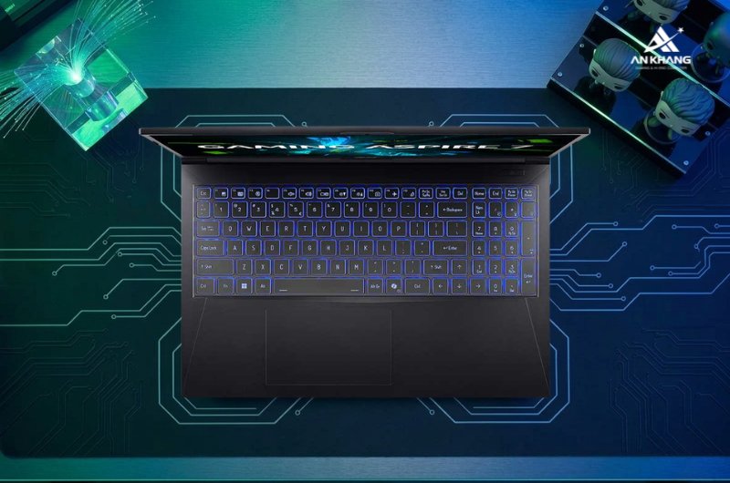 Laptop Acer Gaming Aspire 7 A715-59G-55MD NH.QX6SV.005 thiết kế tối giản, b&agrave;n ph&iacute;m t&ugrave;y chỉnh m&agrave;u linh hoạt