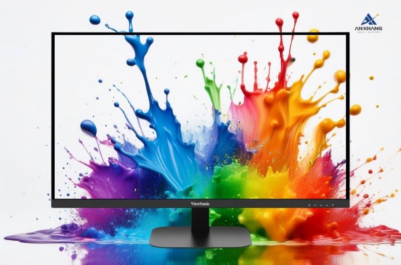 Màn hình gaming ViewSonic VX2457A-HD-PRO tái hiện hình ảnh rõ nét, màu sắc chân thực