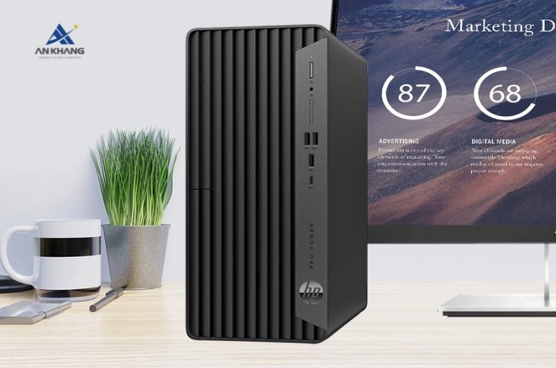 Máy tính để bàn HP Pro Tower 400 G9 B6RW3AT với hiệu năng vững chắc, xử lý đa nhiệm mượt mà