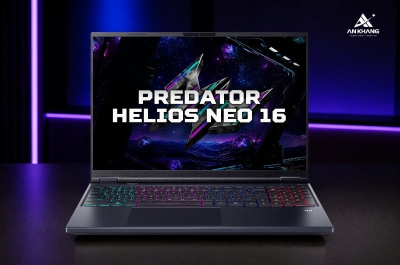 Laptop gaming Acer Predator Helios Neo 16 PHN16-I31-74MN NH.U4SSV.002 sở hữu sức mạnh toàn diện cho gaming và sáng tạo