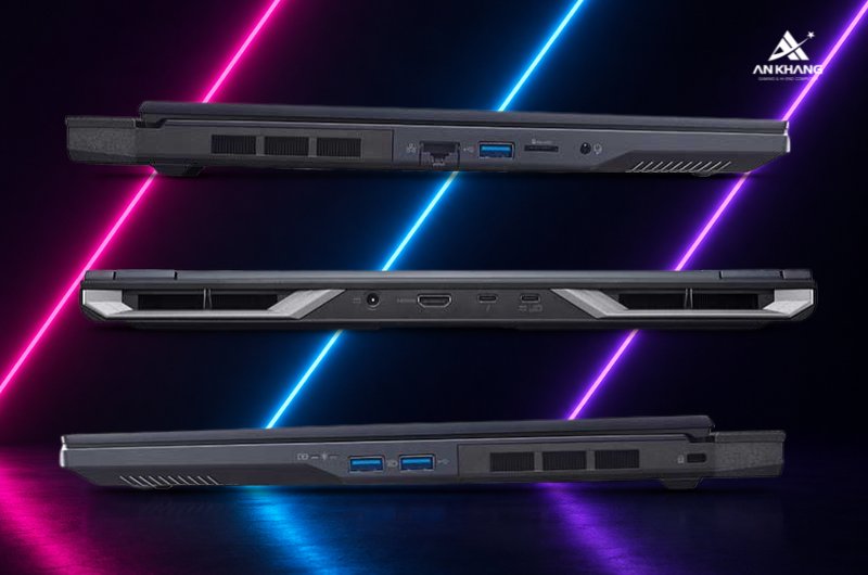 Laptop gaming Acer Predator Helios Neo 16 PHN16-I31-74MN NH.U4SSV.002 trang bị kết nối toàn diện cho gaming và sáng tạo