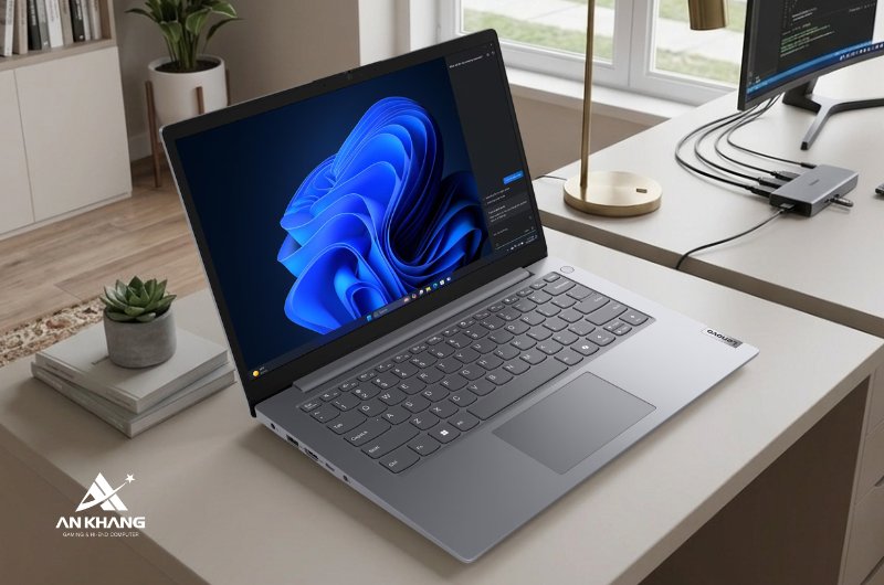 Laptop Lenovo V14 G5 IRL 83HD0039VA trang bị chip Intel Core 5 210H vận h&agrave;nh bền bỉ, ổn định