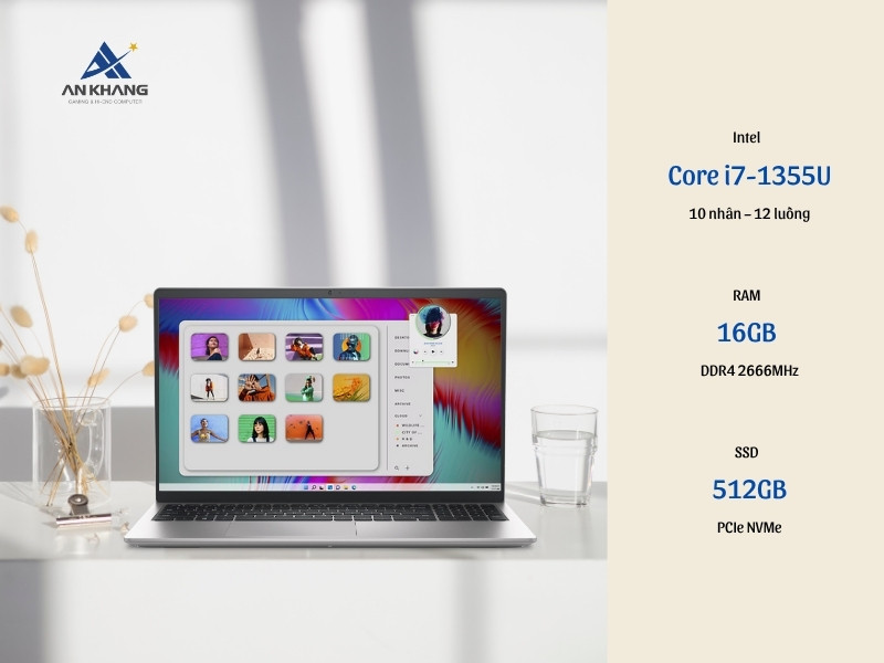 Laptop Dell Inspiron 15 3530 N5I7421W1 Silver sở hữu hiệu năng ổn định, đa nhiệm mượt mà