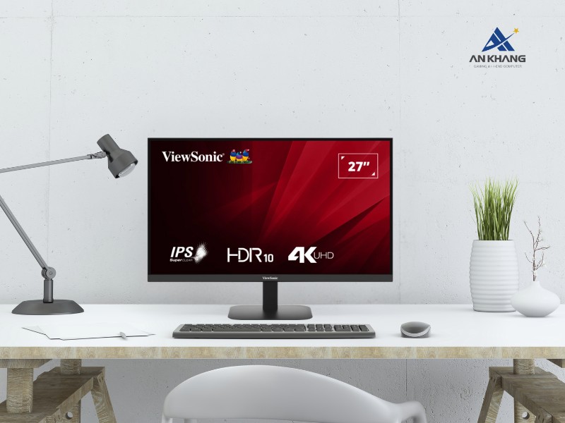 Màn hình LCD ViewSonic VA2708-4K-MHD là màn hình 27inch 4K sắc nét trong phân khúc tầm trung