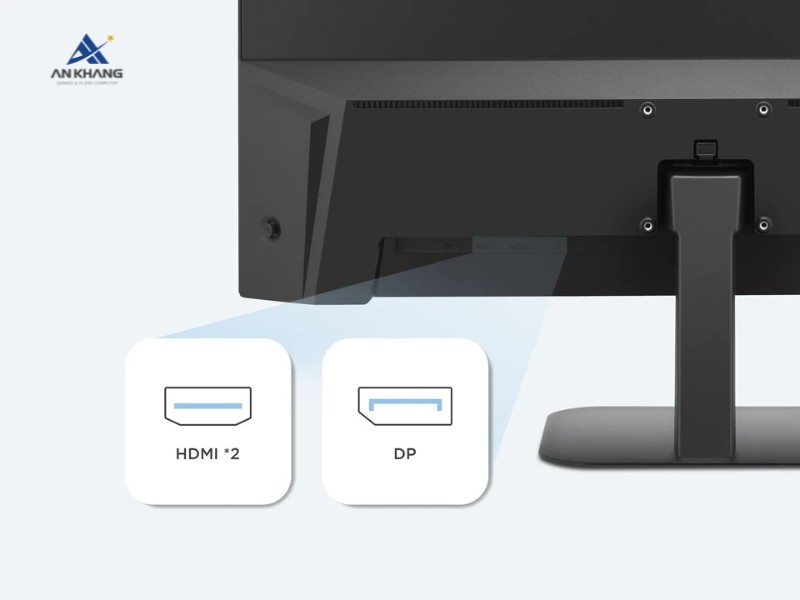 ViewSonic VA2708-4K-MHD trang bị kết nối cơ bản