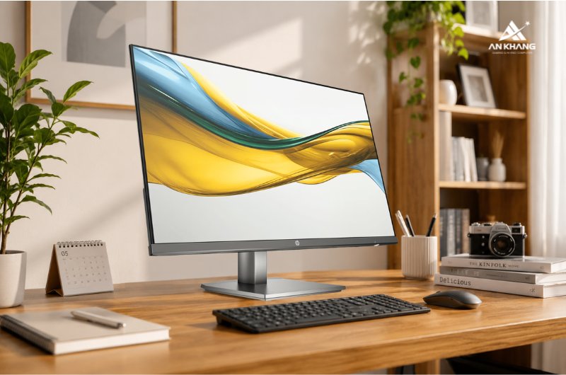 Màn hình HP S5 524da B11W5AT trang bị loa tích hợp với tổng công suất lên đến 4W