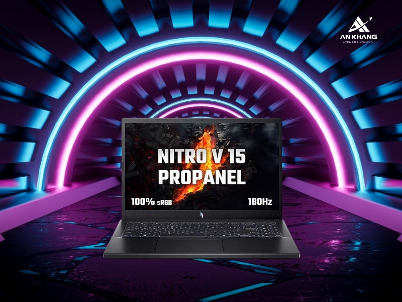 Laptop Acer Gaming Nitro V 15 ProPanel ANV15-41-R9M1 NH.QPFSV.004 là laptop gaming tầm trung cân bằng hiệu năng