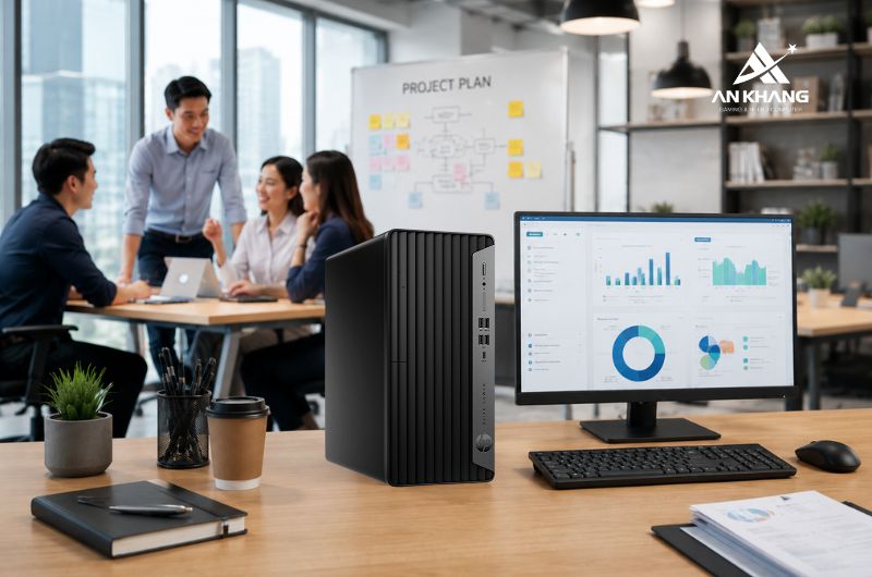 Máy tính để bàn HP Elite Tower 600 G9 4G378AV vận hành hiệu quả, tiết kiệm điện năng