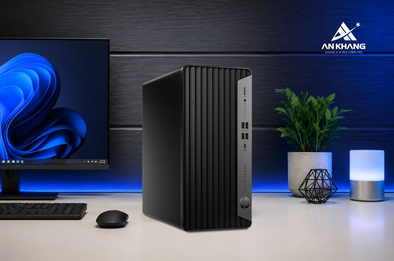 Máy tính để bàn HP Elite Tower 600 G9 4G378AV nổi bật với thiết kế Tower với nhiều khe nâng cấp