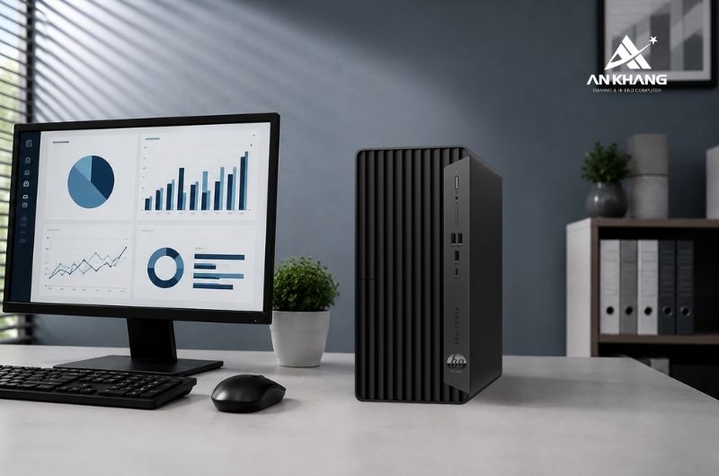 Máy tính để bàn HP Pro Tower 400 G9 BG8Q1AT nâng cấp bộ nhớ và lưu trữ dễ dàng